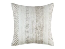 Mojave Lines Desert in Grey Pillow