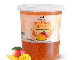 2 LB Mango Flavored Popping Boba