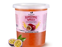 2 LB Passion Fruit Flavored Popping Boba