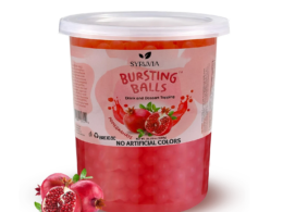 2 LB Pomegranate Flavored Popping Boba