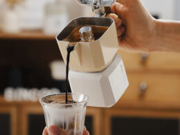 Italian Coffee Moka Pot Set Suitable for Home and Office