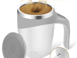 Automatic stirring cup portable rechargeable stainless steel suitable for home travel