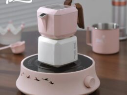 Double Valve Moka Pot Square Coffee Pot Espresso Pot Coffee Extraction Maker