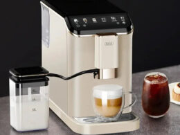 Fully Automatic Coffee Maker with Grinder & Milk Frother – 20 Bar | 1.5L Tank