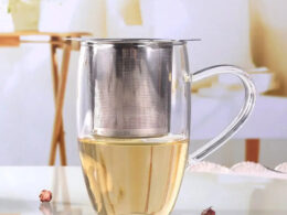 Premium Stainless Steel Tea Infuser with Cover | Leak-Free Tea Filter Accessory