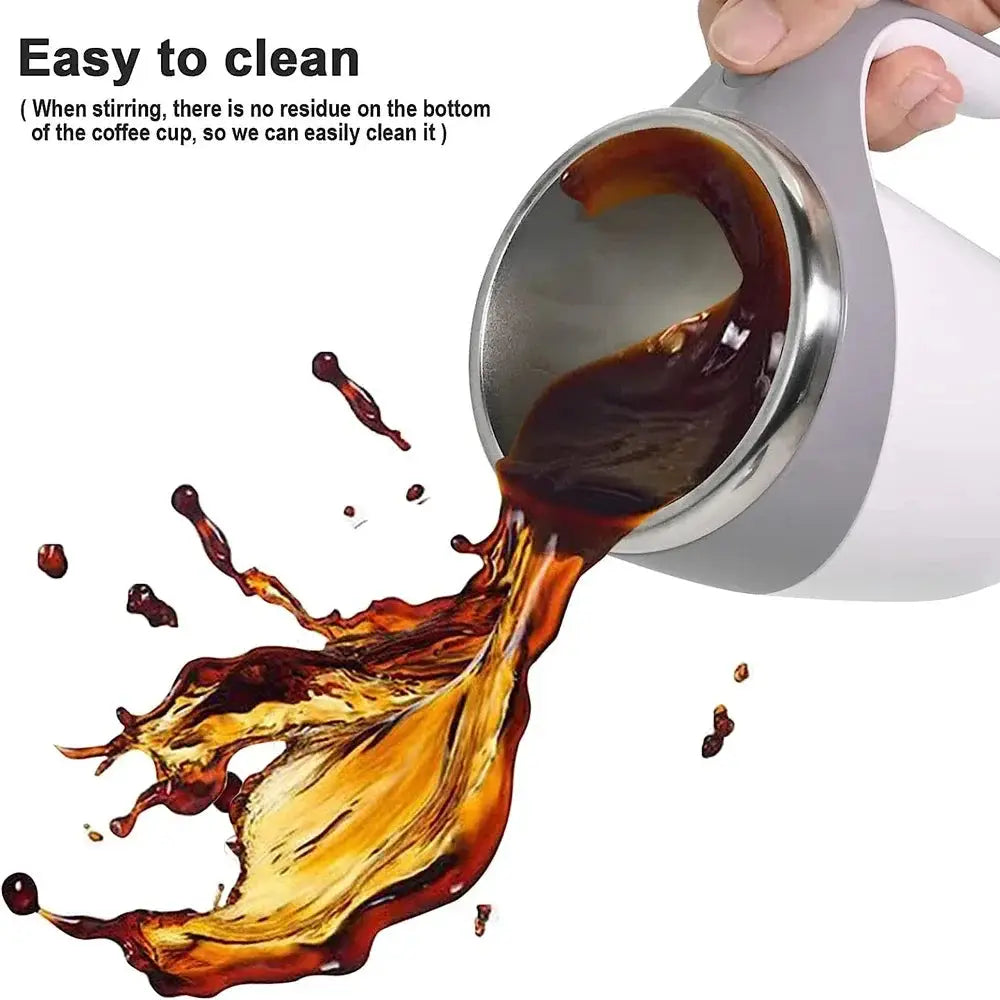 Automatic stirring cup portable rechargeable stainless steel suitable for home travel - Image 5