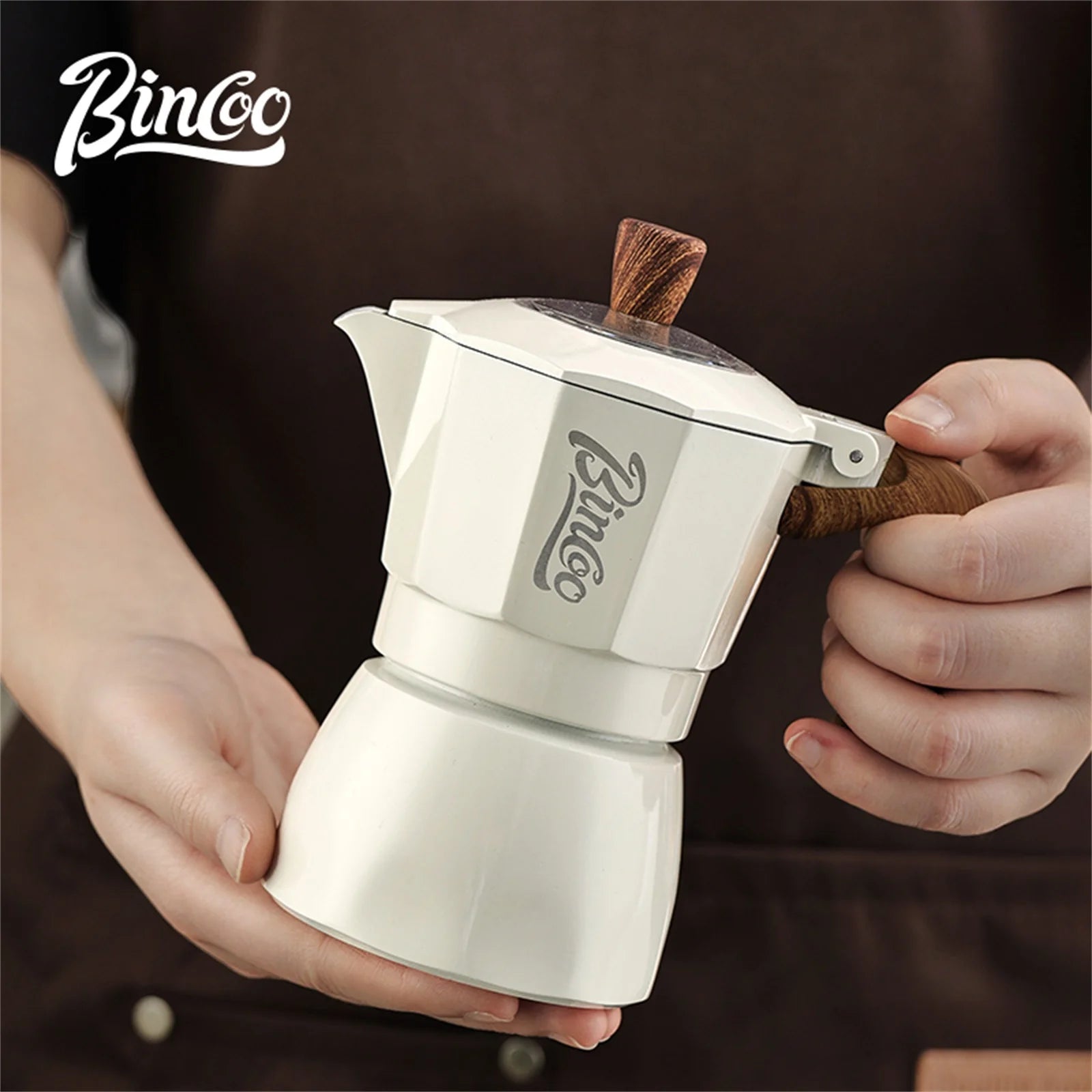 Dual Valve Moka Pot Set with Heater, Home Espresso Maker - Image 4