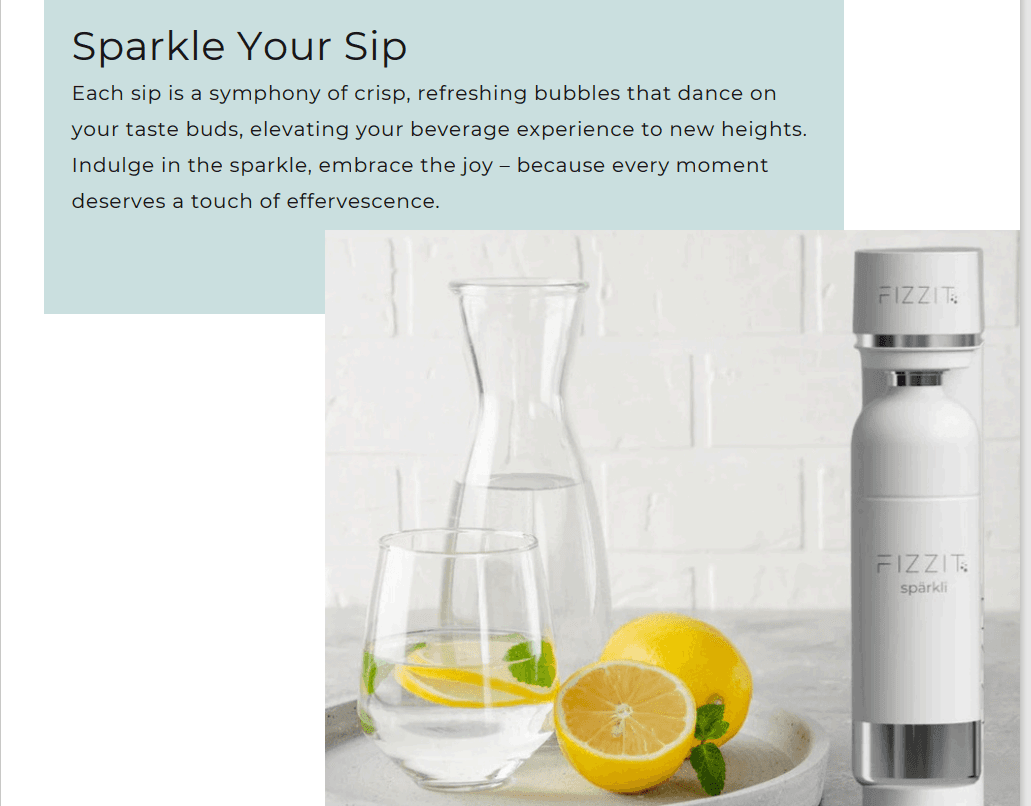 Carbonated Sparkling Water - Pure, Refreshing Bubbles with Zero Calories - Image 2