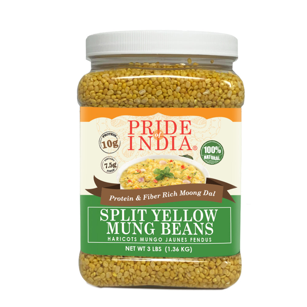 Indian Split Yellow Mung Lentils - Protein & Fiber Rich Moong Dal Jar - Image 7