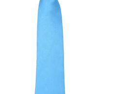 Premium Microfiber Turquoise Necktie