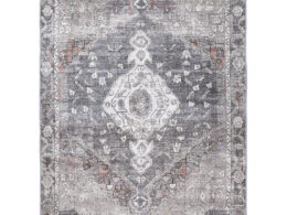 Jules Machine Washable in Grey Rug