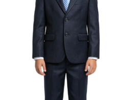 Ferrecci Boys JAX JR 5pc Suit Set Charcoal