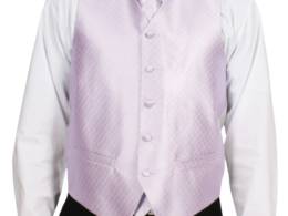 Ferrecci Mens PV300 - Jasmin with Black Back Adjustable Diamond Vest Set