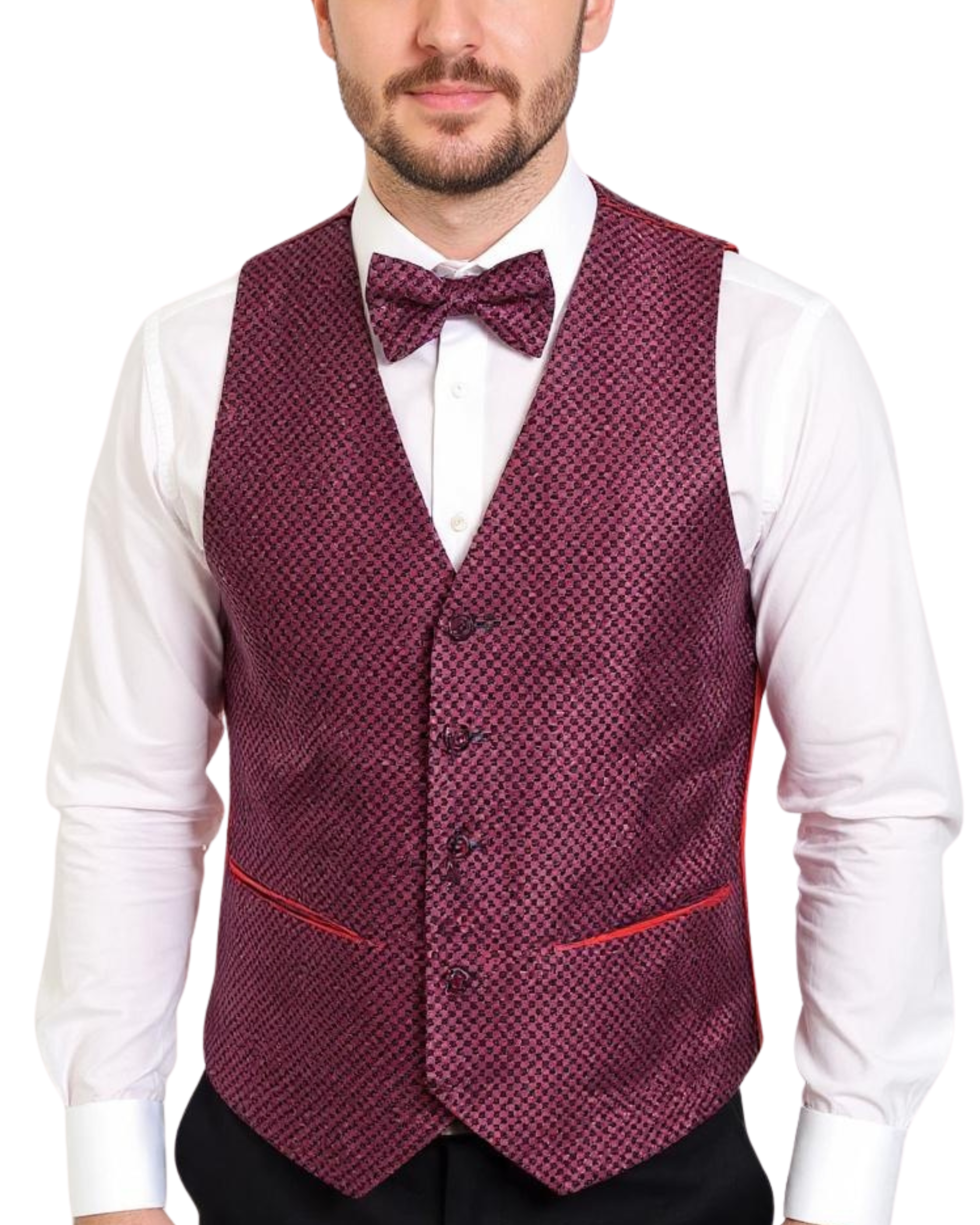 Ferrecci Mens Vest AF Adjustable Vest Set - Image 11