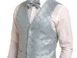 Ferrecci Mens Vest Y Adjustable Vest Set