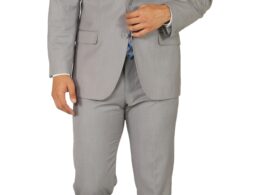 Windsor Light Grey Slim Fit 2pc Suit