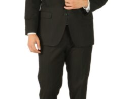 Windsor Black Slim Fit 2pc Suit