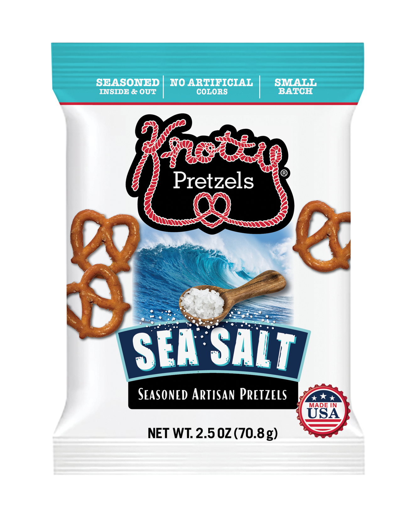 Sea Salt Pretzels Snack Bag
