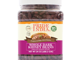 Indian Whole Dark Kidney Beans - Protein & Fiber Rich Rajma Jar