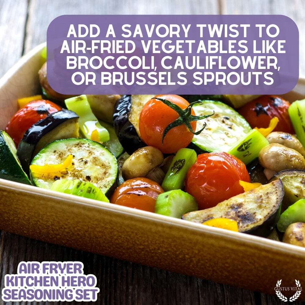 Air Fryer Kitchen Hero Seasoning Set - Artisanal Spice Blends Six Pack - Image 4