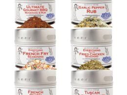 Air Fryer Kitchen Hero Seasoning Set - Artisanal Spice Blends Six Pack