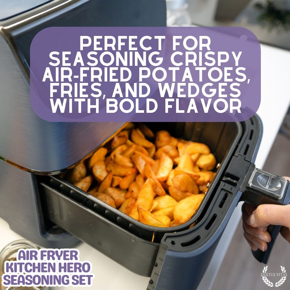 Air Fryer Kitchen Hero Seasoning Set - Artisanal Spice Blends Six Pack - Image 2