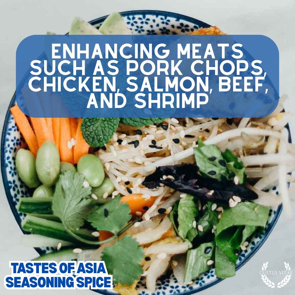 Asian Seasonings Gift Set - Tastes of Asia - Artisanal Spice Blends Six Pack - Image 3