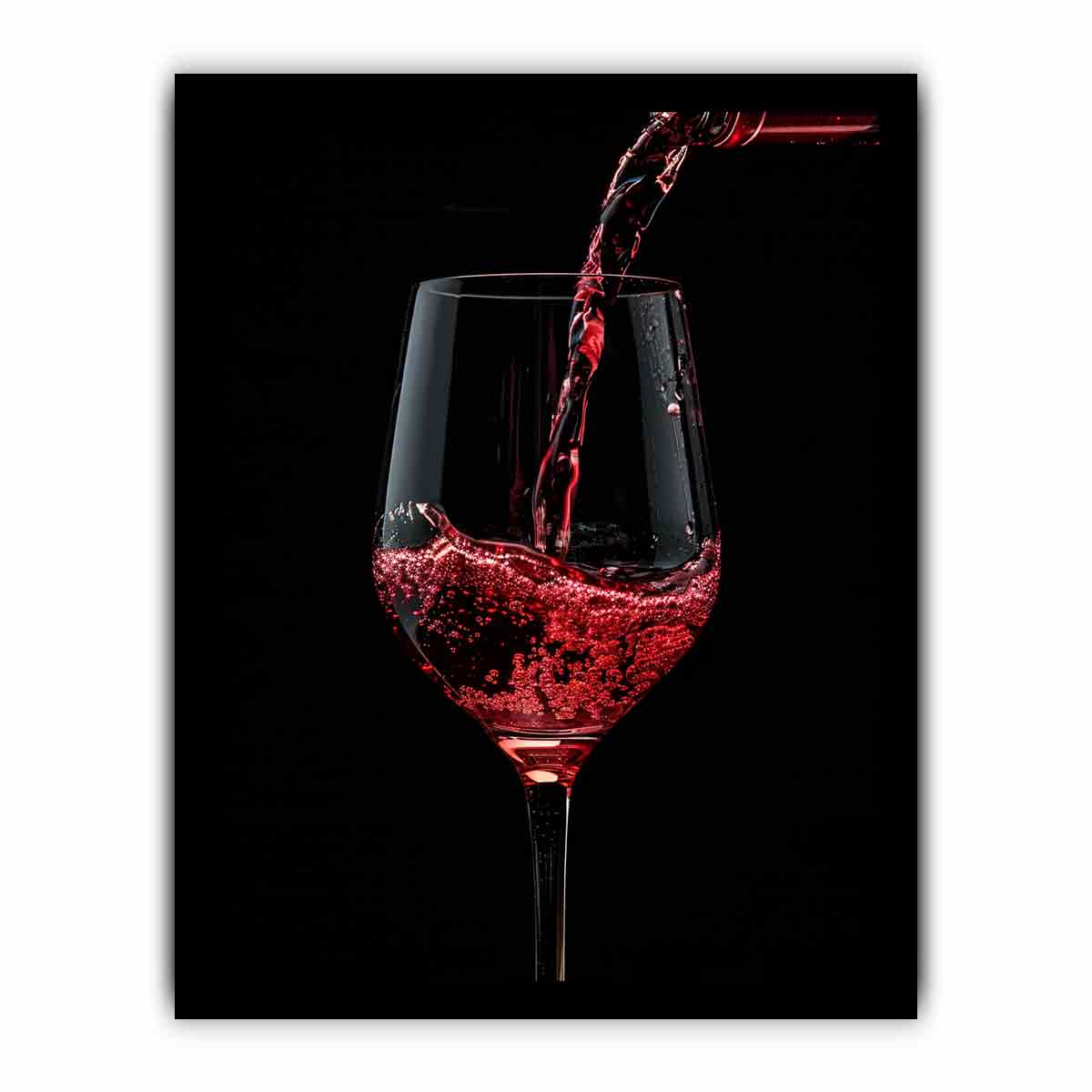 Wine Galss Canvas Art Print - Image 16