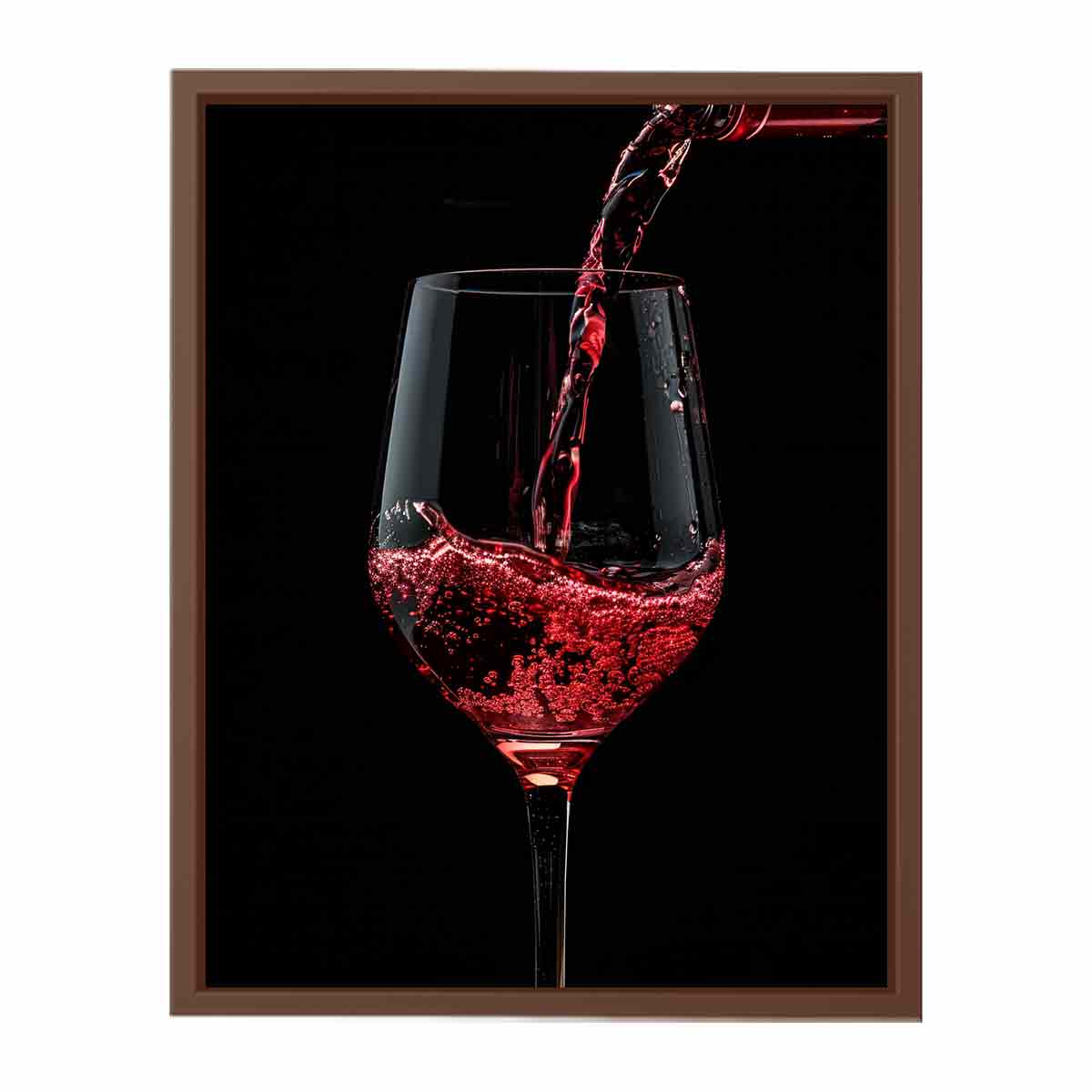 Wine Galss Canvas Art Print - Image 15