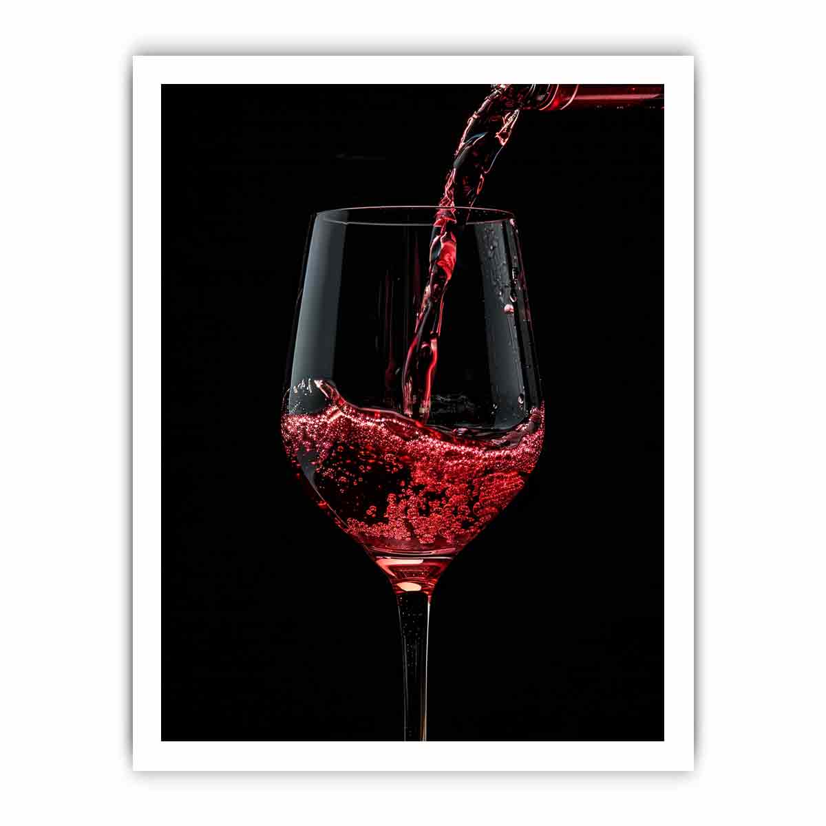Wine Galss Canvas Art Print - Image 35
