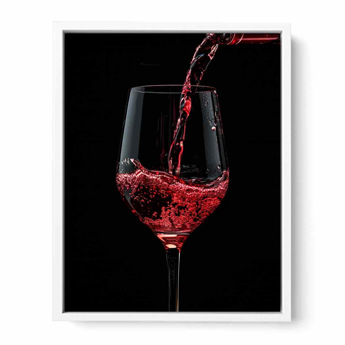Wine Galss Canvas Art Print - Image 8