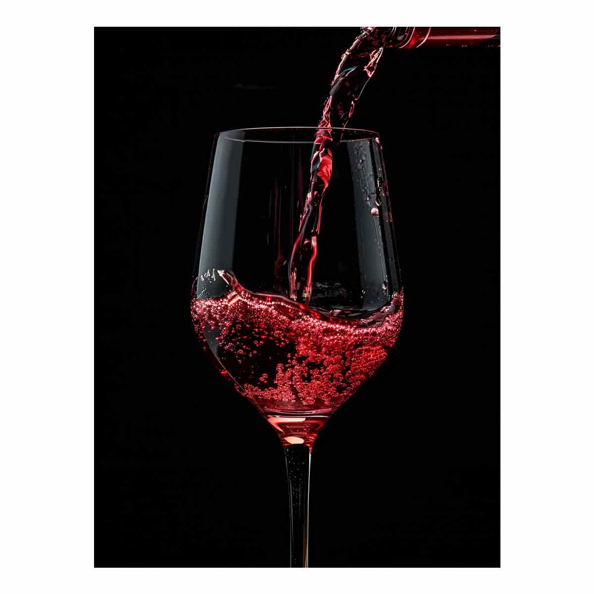 Wine Galss Canvas Art Print
