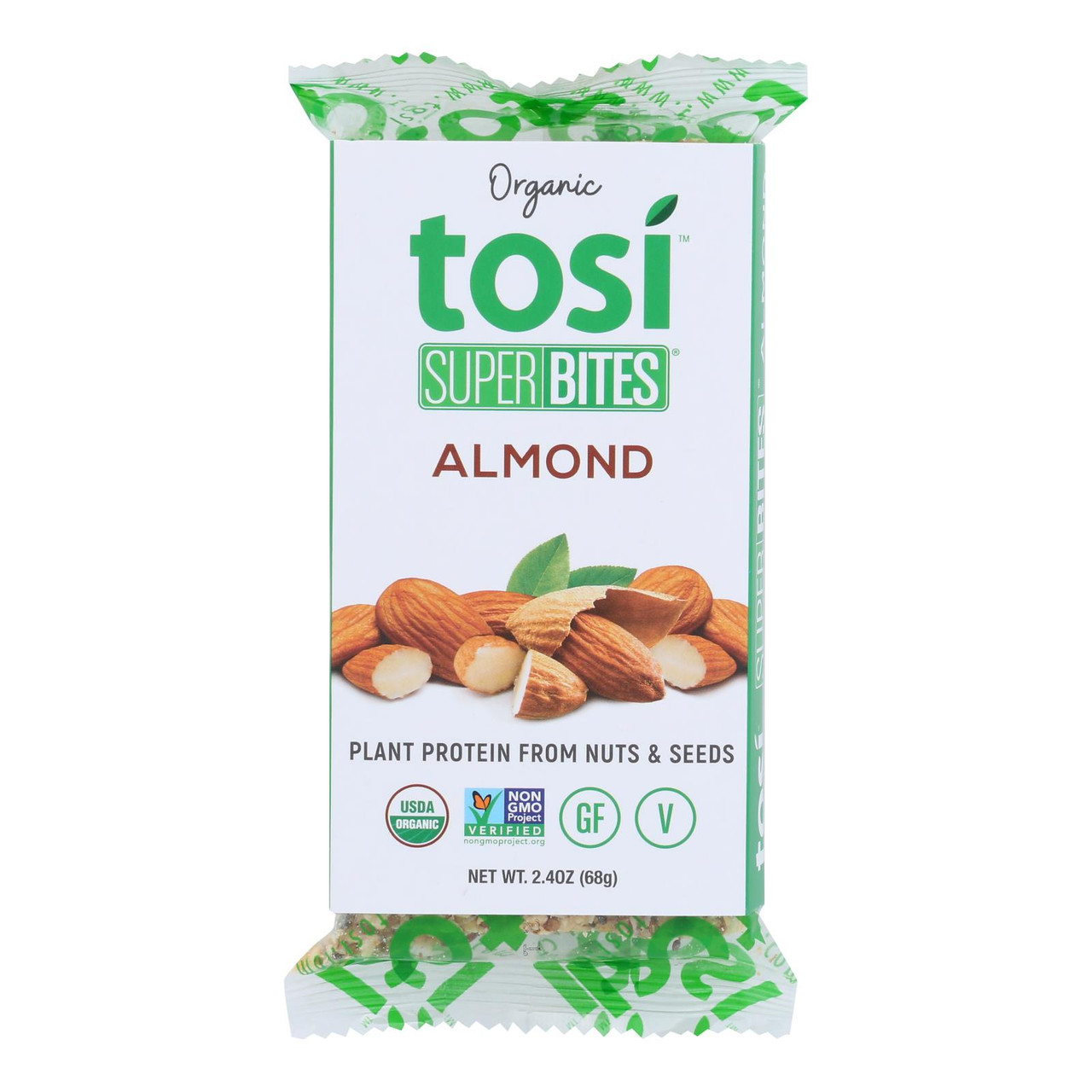 Tosi Organic Almond Super Bites 2.4 oz (Pack of 12)