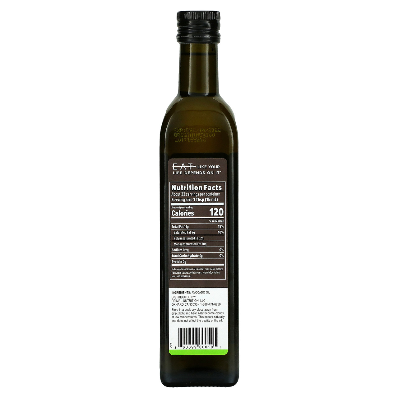 P.K AVOCADO OIL ( 6 X 16.9 OZ ) - Image 2