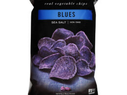 Terra Sea Salt Blue Potato Chips 5 oz (Pack of 12 )