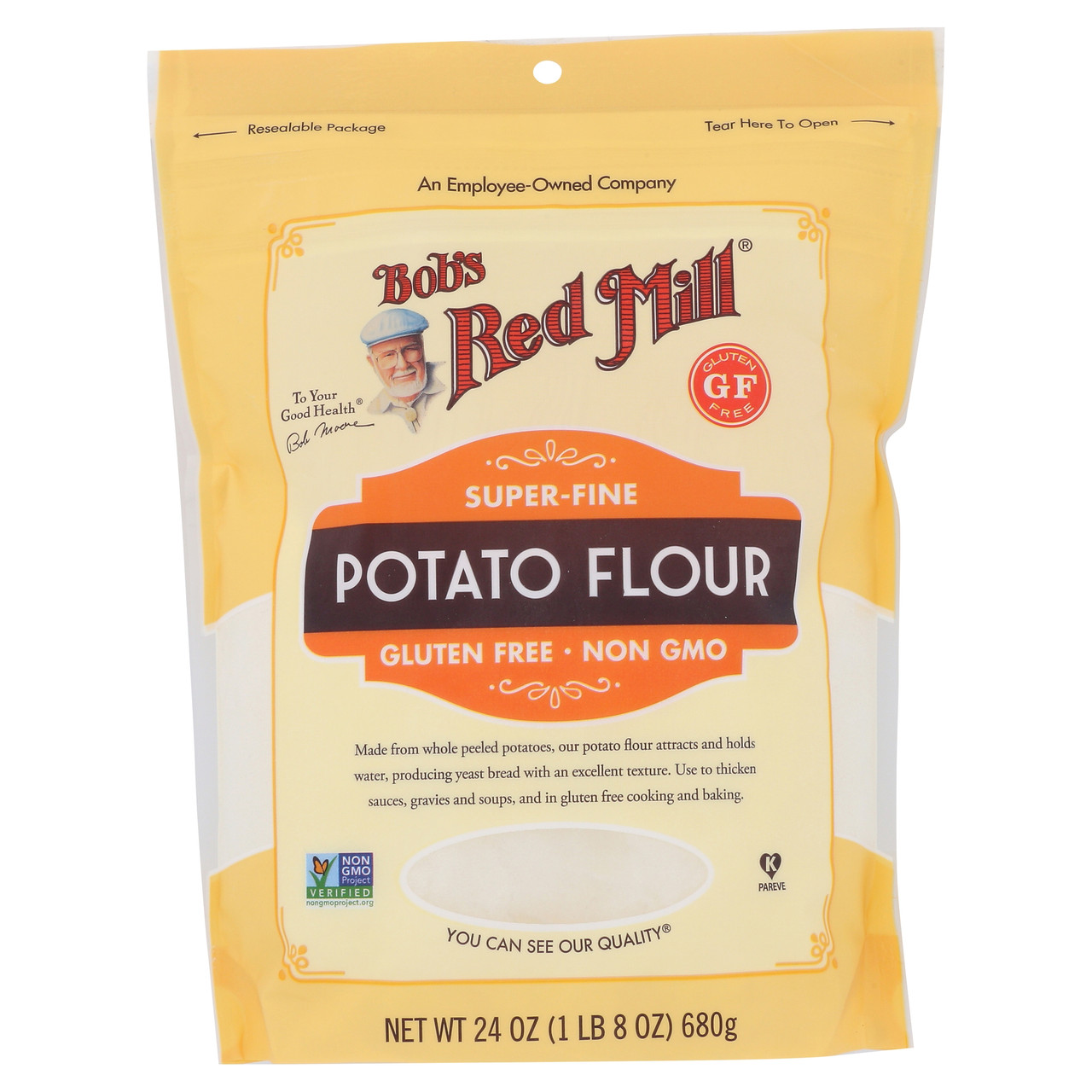 BOBS POTATO FLOUR ( 4 X 24 OZ )