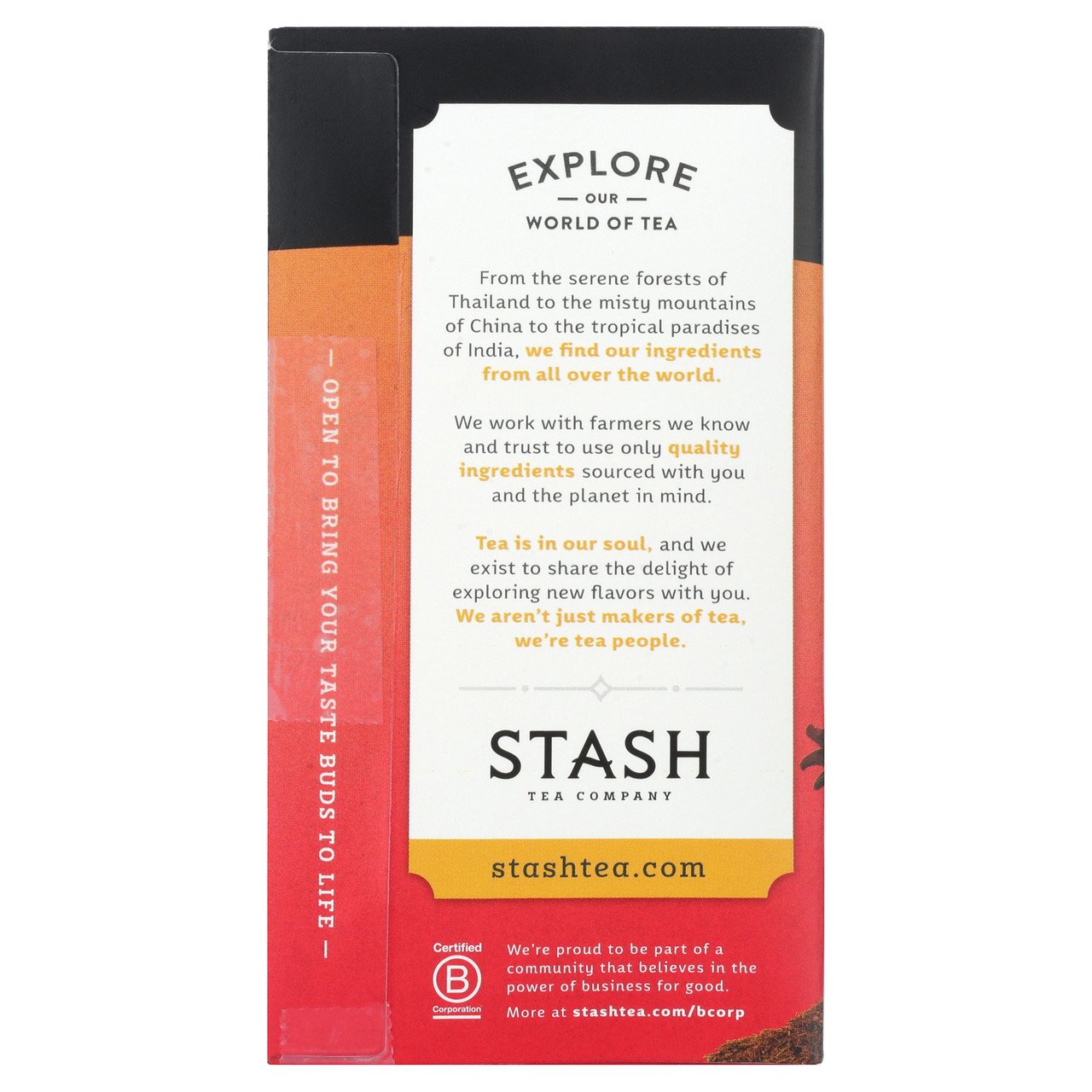 Stash Tea Spc Drgn Red Chai (6x18BAG ) - Image 7