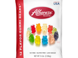 Albanese Gummy Bears - 12 Flavors! 5 lb Bag (Pack of 4)