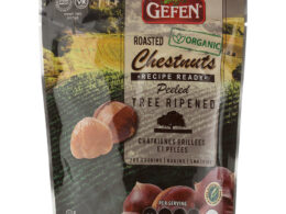 Gefen Organic Roasted Whole Chestnuts 5.2 oz (Pack of 12)