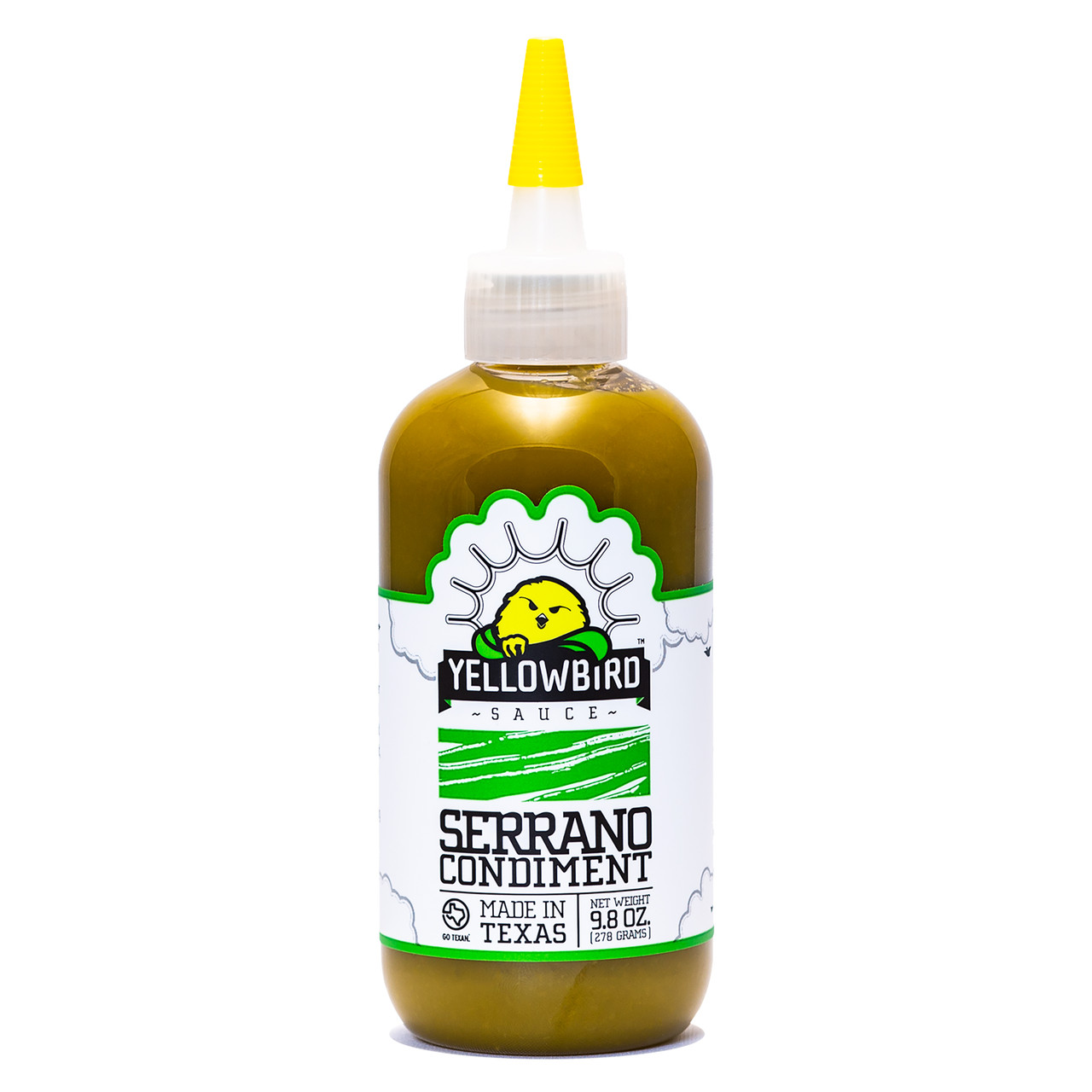 YLWBRD SERRANO SAUCE ( 6 X 9.8 OZ )