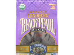 Lundberg Organic Black Pearl Rice 1 lb (Pack of 6)