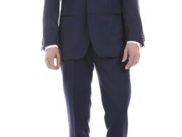 Celio Navy Slim Fit 3 Piece Tuxedo
