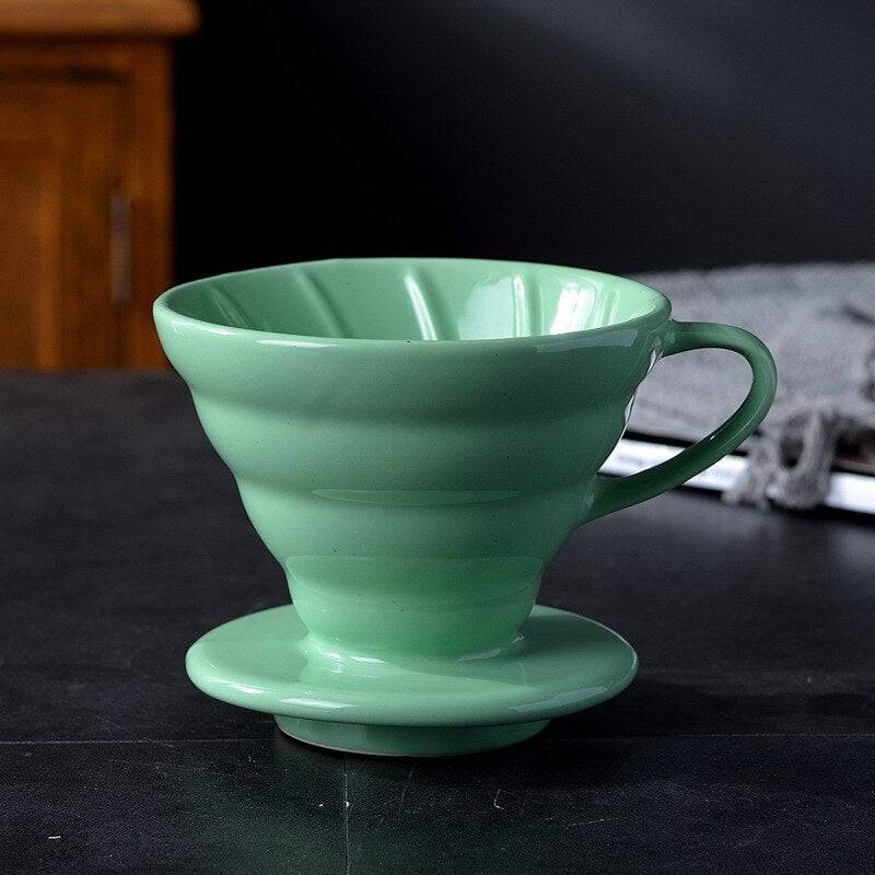 Coffee Dripper Hario V60 Style Drip Filter Cup Permanent Pour Over - Image 4