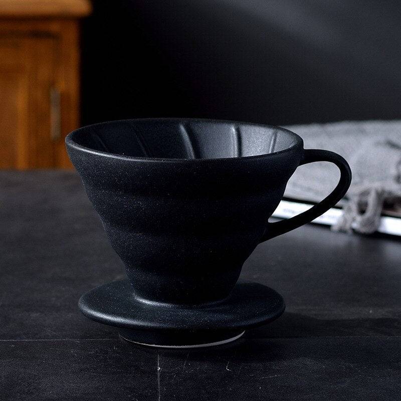 Coffee Dripper Hario V60 Style Drip Filter Cup Permanent Pour Over - Image 3