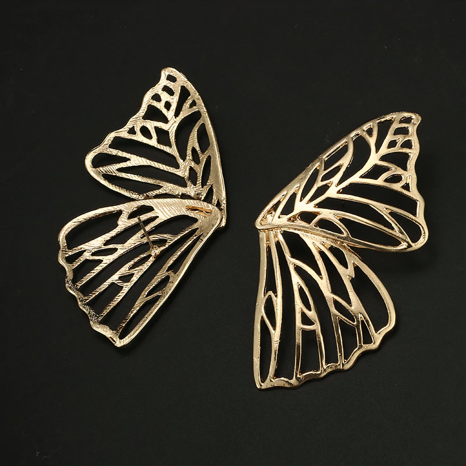 Butterfly -Silver Earrings - Image 3