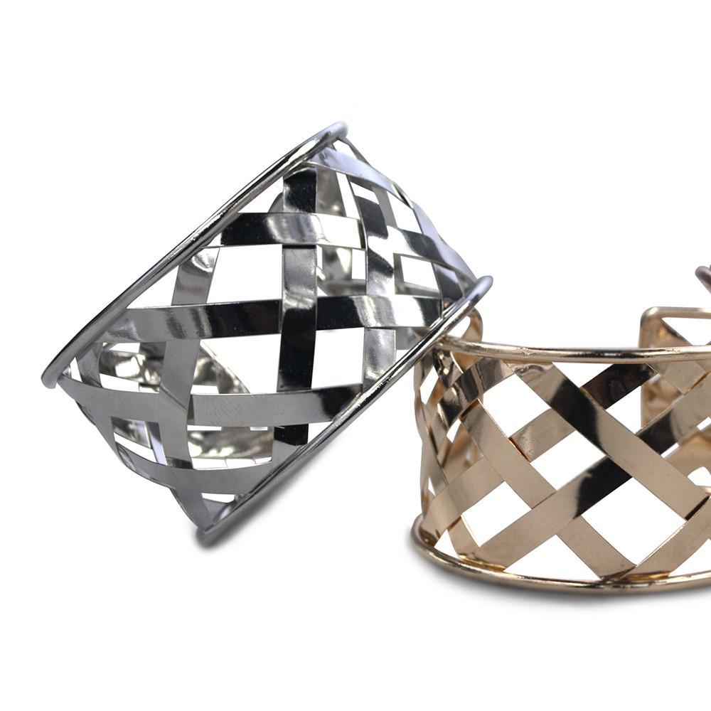 Cuffed Bracelet Silver - Image 3