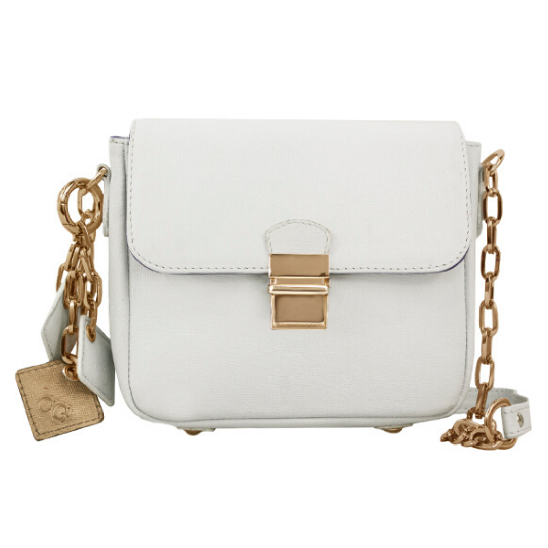 Tiny Leather Handbag -White (Option 1) - Image 3