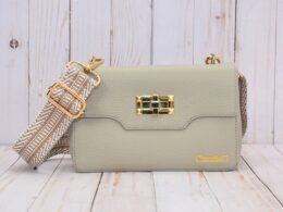 Sidekick Leather Shoulder Bag -Tan