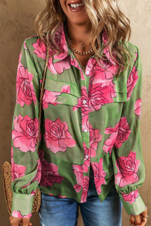 Rosy Long Sleeve Shirt - Image 9