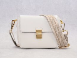 Tiny Leather Handbag -White (Option 1)